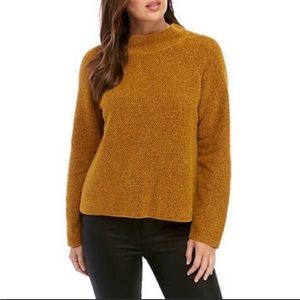 Eileen Fisher Mustard Sweater 100% Organic Cotton